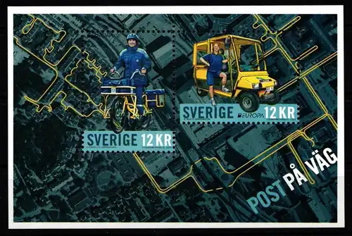 Schweden Block 43 postfrisch #KM373