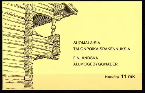 Finnland 850-859 postfrisch als Markenheftchen #KM379