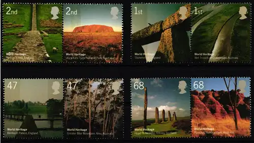 Großbritannien 2300-2307 postfrisch 4 Paare #KN195