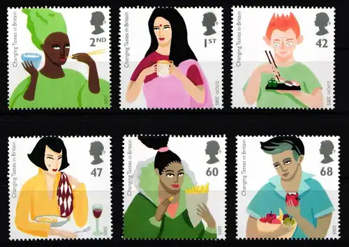 Großbritannien 2326-2331 postfrisch #KN198