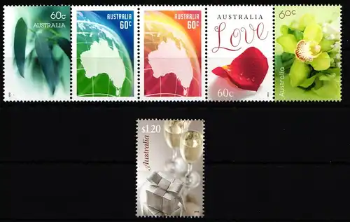 Australien 3879-3884 postfrisch #KN828