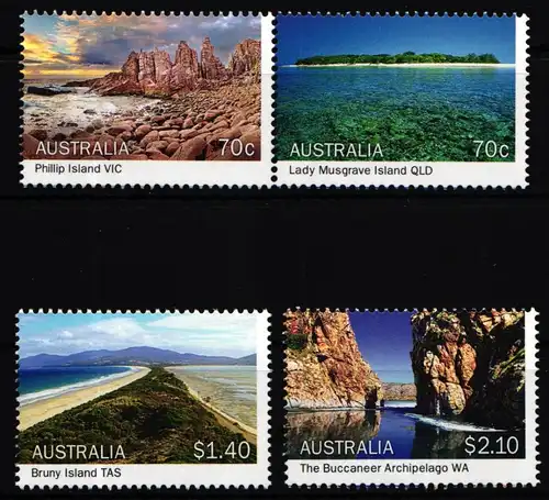 Australien 4316-4319 postfrisch als Paar + 2 W #KN893