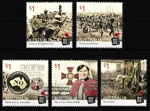 Australien 4487-4491 postfrisch #KN949