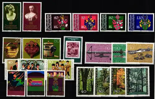 Liechtenstein Jahrgang 1980 postfrisch #KO458