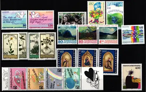 Liechtenstein Jahrgang 1995 postfrisch #KO473