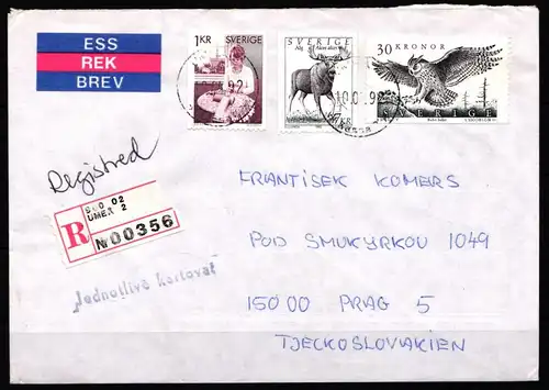 Schweden 1565 gestempelt auf Brief #KO837