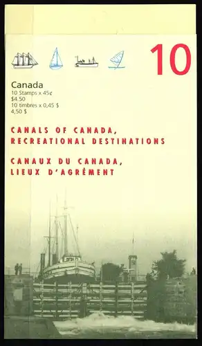 Kanada 1679-1688 postfrisch Markenheft / Flüsse #JH809