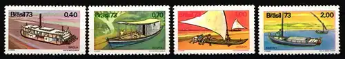 Brasilien 1409-1412 postfrisch Schifffahrt #JH886