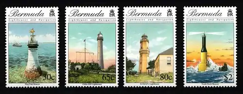 Bermuda 709-712 postfrisch Leuchtturm #JH881