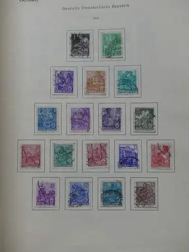 DDR ab 1949 bis 1970er Jahre gestempelt besammelt #LY449