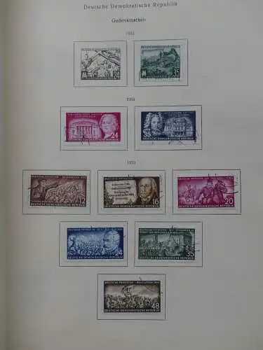 DDR ab 1949 bis 1970er Jahre gestempelt besammelt #LY449