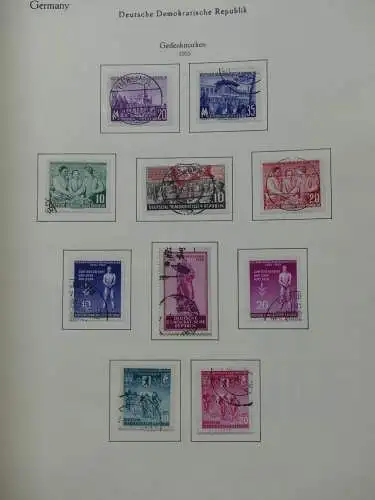 DDR ab 1949 bis 1970er Jahre gestempelt besammelt #LY449