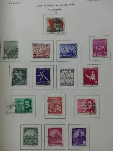 DDR ab 1949 bis 1970er Jahre gestempelt besammelt #LY449