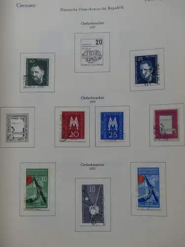 DDR ab 1949 bis 1970er Jahre gestempelt besammelt #LY449