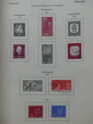 DDR ab 1949 bis 1970er Jahre gestempelt besammelt #LY449