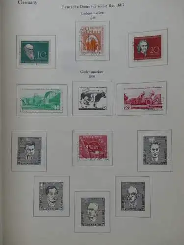 DDR ab 1949 bis 1970er Jahre gestempelt besammelt #LY449