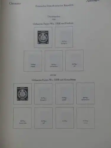 DDR ab 1949 bis 1970er Jahre gestempelt besammelt #LY449