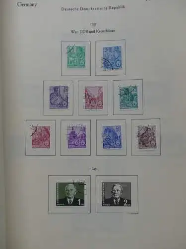 DDR ab 1949 bis 1970er Jahre gestempelt besammelt #LY449
