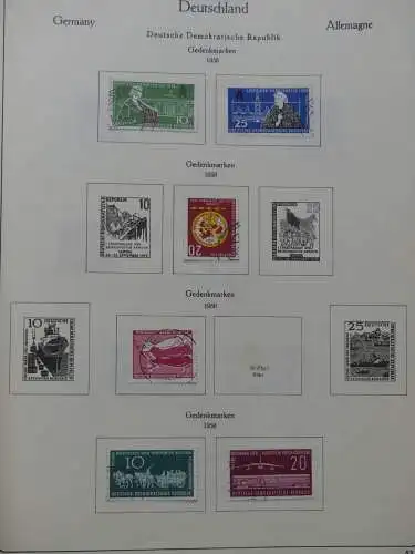 DDR ab 1949 bis 1970er Jahre gestempelt besammelt #LY449