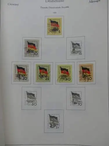 DDR ab 1949 bis 1970er Jahre gestempelt besammelt #LY449