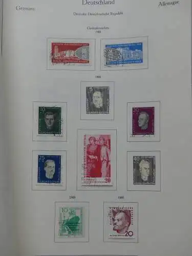 DDR ab 1949 bis 1970er Jahre gestempelt besammelt #LY449