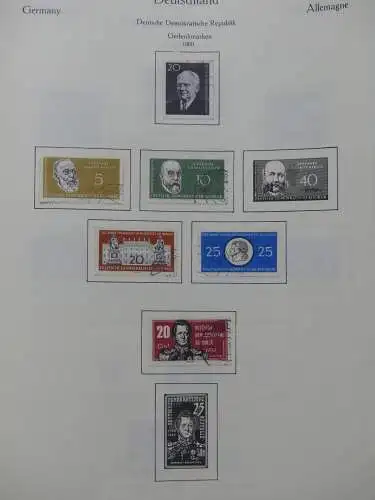 DDR ab 1949 bis 1970er Jahre gestempelt besammelt #LY449