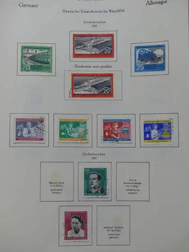 DDR ab 1949 bis 1970er Jahre gestempelt besammelt #LY449