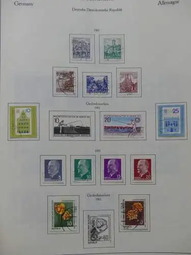DDR ab 1949 bis 1970er Jahre gestempelt besammelt #LY449
