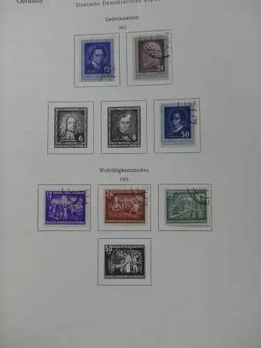 DDR ab 1949 bis 1970er Jahre gestempelt besammelt #LY449