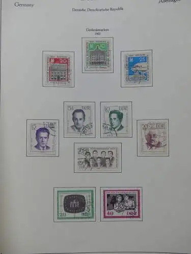 DDR ab 1949 bis 1970er Jahre gestempelt besammelt #LY449