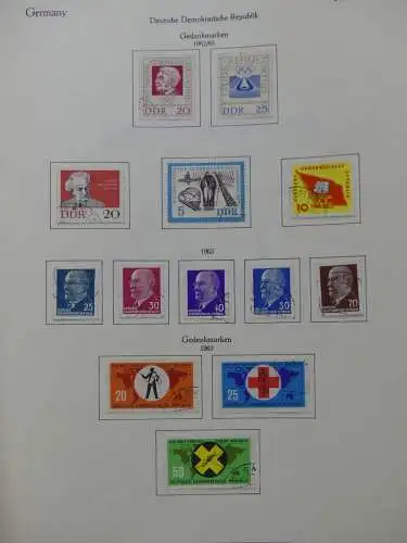DDR ab 1949 bis 1970er Jahre gestempelt besammelt #LY449
