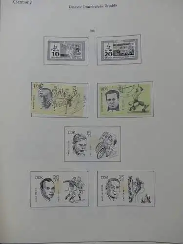 DDR ab 1949 bis 1970er Jahre gestempelt besammelt #LY449