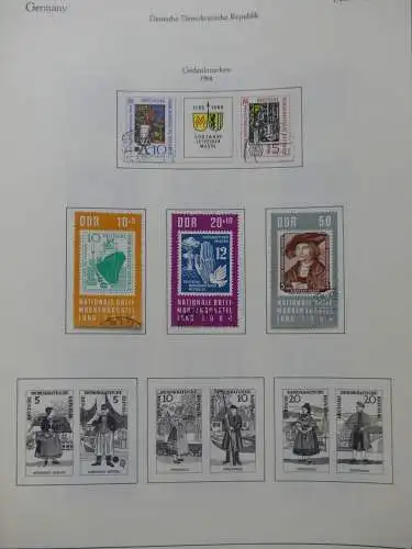 DDR ab 1949 bis 1970er Jahre gestempelt besammelt #LY449