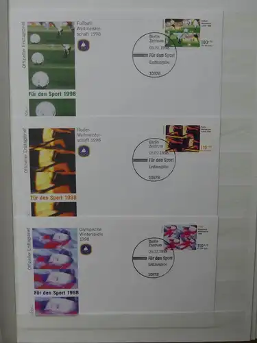 BRD Bund Sammlung aus 2002-2004 gestempelt Eckränder aus Abo #LY450