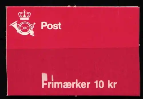 Dänemark MH 34 postfrisch als Markenheftchen #KO903