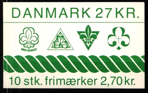 Dänemark 805 postfrisch als Markenheftchen #KO917