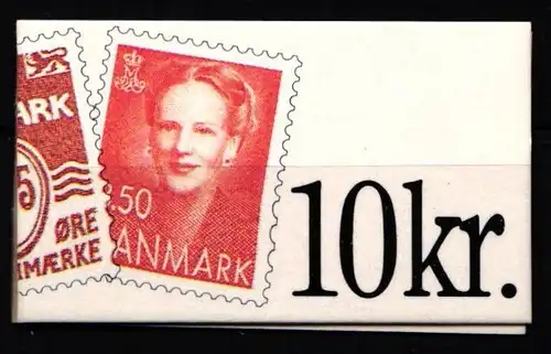 Dänemark MH 43 postfrisch als Markenheftchen #KO912