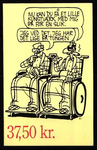 Dänemark 1040 postfrisch als Markenheftchen #KO934