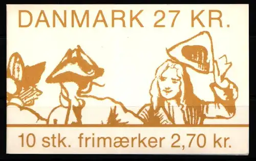 Dänemark 817 postfrisch als Markenheftchen #KO941