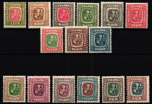Island 48-62 mit Falz #KE263