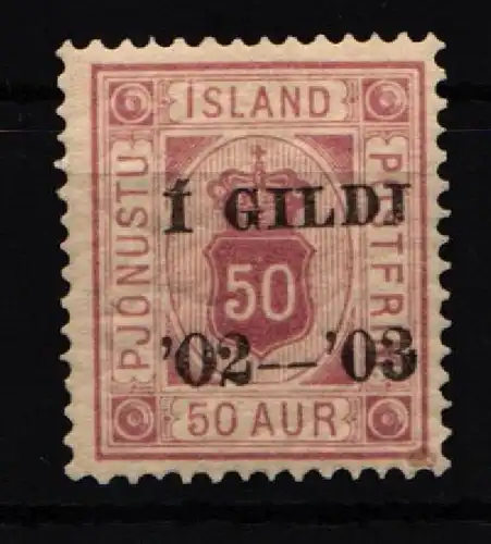 Island 16 postfrisch #KE250