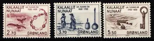 Grönland 148-150 postfrisch #KE347