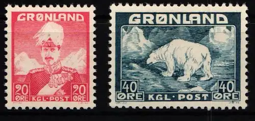 Grönland 26-27 postfrisch #KE336