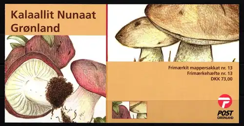 Grönland 434-436 postfrisch Pilze #KE393