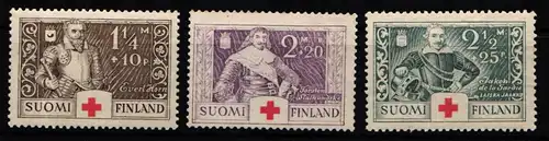 Finnland 184-186 postfrisch #KE851