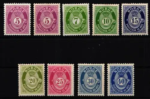Norwegen 96-103 postfrisch #KE913