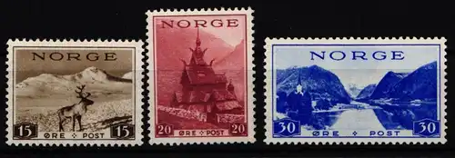 Norwegen 195-197 postfrisch #KE937