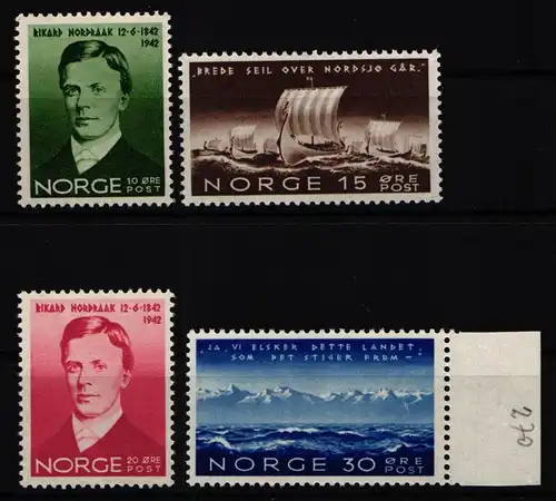 Norwegen 267-270 postfrisch #KE961