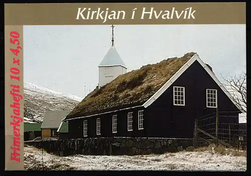 Färöer Inseln MH 14 postfrisch Markenheftchen #KE896