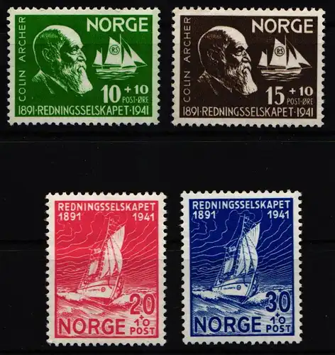 Norwegen 232-235 postfrisch #KE948